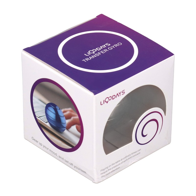 45mm Diameter Gyroscope Ball Alloy Rotating Anxiety Relief Fingertip Decompression