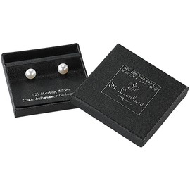 St. Leonhard Earrings: 925 Sterling Silver with Freshwater Cultured Pearl (Pearl Earrings, Pearls, Women Gift Ideas), Sterling Silver, Pearl