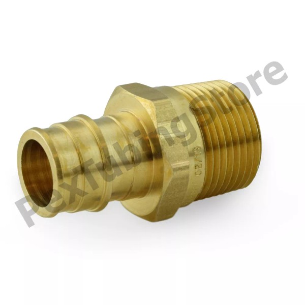 3/4" PEX x 3/4" Male Threaded F1960 Expansion Adapter Fitting,