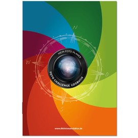 Fotografie Challenge Logbuch – Praktischer FOTO-PLANER zum Ausfüllen: Aufgaben, Fotoprojekte, Inspiration, Notizbuch, Terminplaner - Geschenk-Idee für Fotografen
