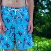 ChalkTalkSPORTS Baseball Swim Trunks | Batter Up Baseball Swim Shorts