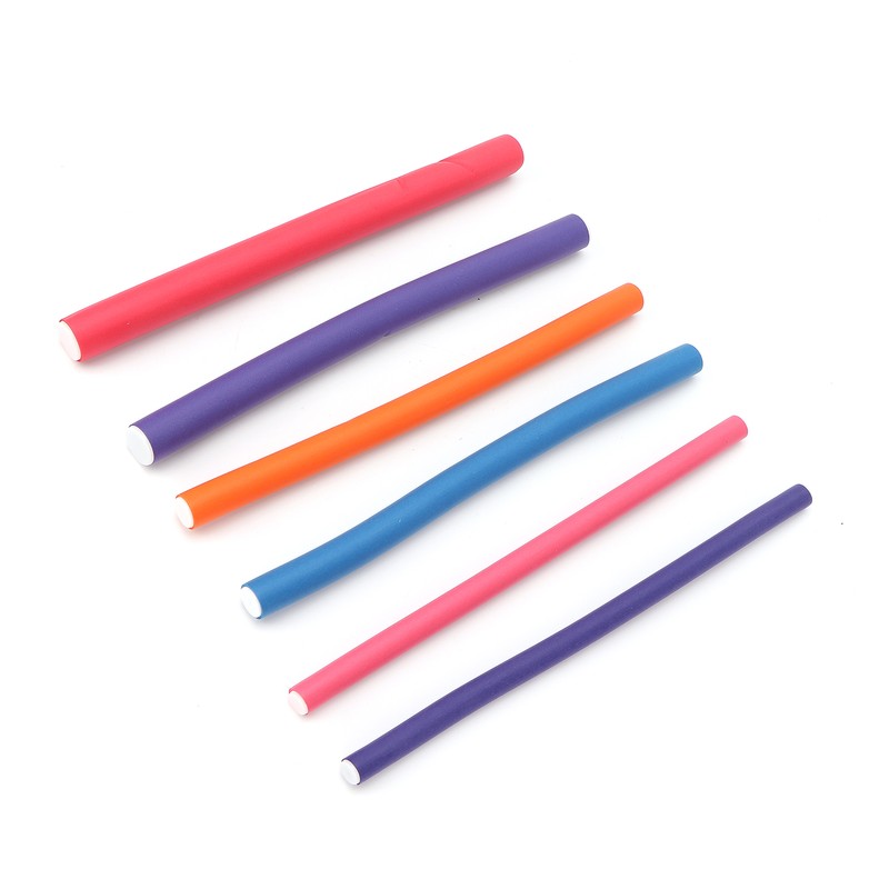 36Pcs Flexible Hair Curling Rods No Heat Soft Bendy Hair