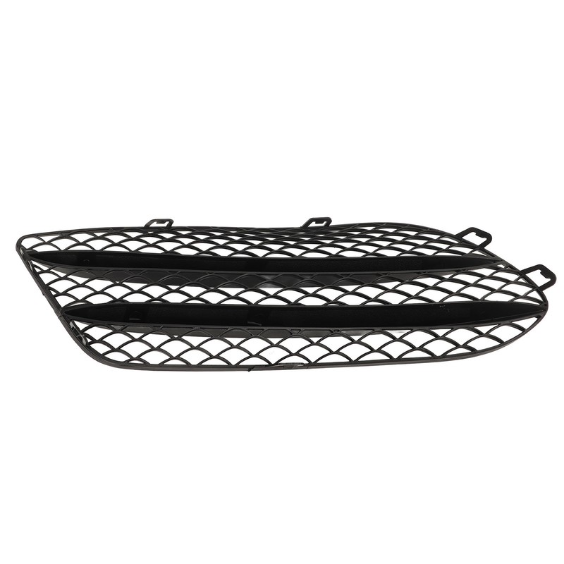 1 Pair Front Bumper Fog Light Grille Black Replacement For