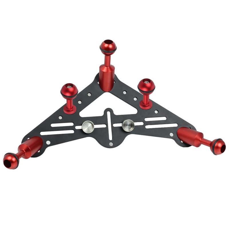 CS PRIORITY Underwater Photography Triangle Gimbal Tray Dual Handle Stabilizer