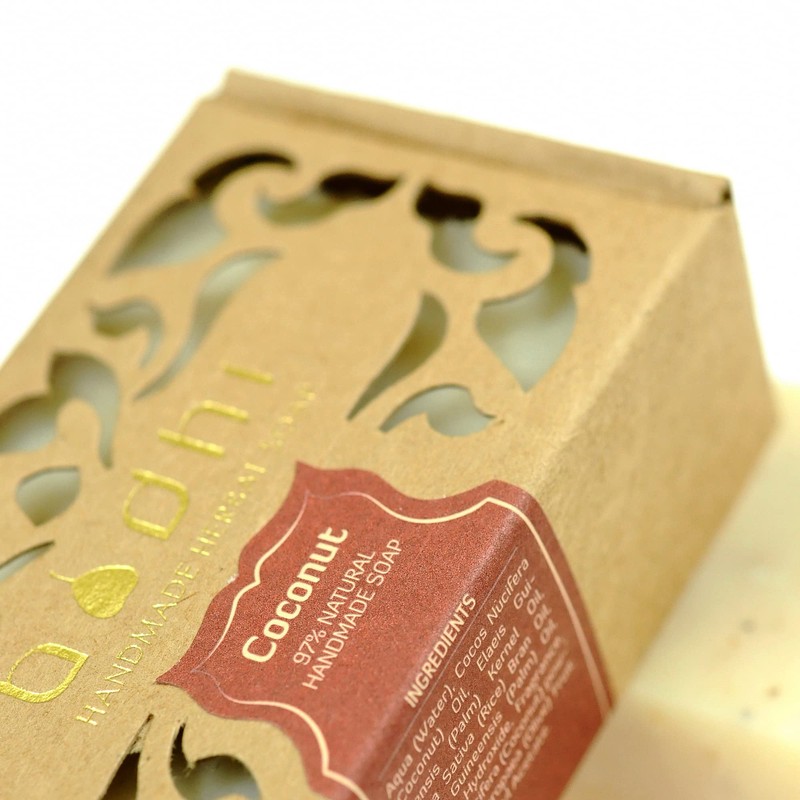 Bodhi® Natural Soap Coconut 100 g with Plant Extracts and