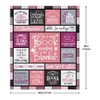 Christmas Book Lovers Gifts Blanket 60" x 50", Xmas Gifts
