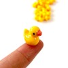 Mini Resin Ducks, Dollhouse Miniature Tiny Resin Ducks, Terrarium Fairy