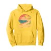 Siesta Key Beach Florida Retro Sunset Design Pullover Hoodie
