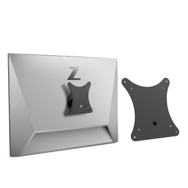 Wall Mount VESA Adapter Bracket Compatible with HP Z G3 Monitor (Z24f, Z24m, Z24n, Z24q, Z24u, Z25xs, Z27k, Z27q, Z27xs) - 75x75 100x100mm Black