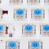 61 Keys Mechanical Keyboard Color Mixing Quick Response Wired Keyboard