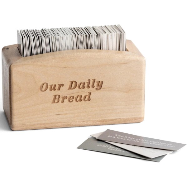 Dayspring - Our Daily Bread Wood Promise Box - 240