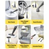 Handheld Steam Cleaner with Safety Lock, 500mL Large Tank &