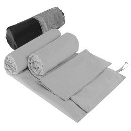 3 Toallas De Microfibra, Toalla Microfibra Secado Rápido, Toallas De Viaje Portátiles Absorbentes, Toalla De Viaje Ligera Y Portatil, Toalla Deportiva