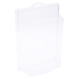 Protech SSWFC-2 Clamshell Protector Display Case for 2016-2017 WWE Elite Wrestling Action Figures, 7.25" W x 10.625" H x 2.75" D, 3-Pack