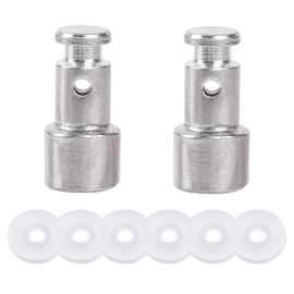 2 Pcs Universal Replacement Floater Valve with 6 Pcs Silicone Gaskets Electric Pressure Cookers Parts for Pressure Pot Such as XL, YBD60-100, PPC770, PPC780, PPC790
