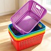 Bafeil 6 Pack Plastic Classroom Storage Baskets, Organizer Bins with