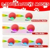 JinRui-T 2 PCS Active Rolling Ball with Tail for Dogs,Interactive
