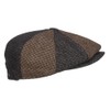 Jeanne Simmons Men's Two Tone Wool 8 Panel Newsboy Hat