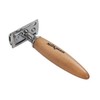 Milkman Grooming Co. Double Edge Safety Razor (Beechwood Handle)