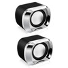 1 Pair Mini Desktop Speaker Multifunction Stereo Sound Strong Bass