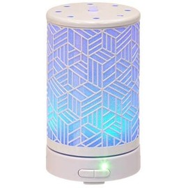 Metal Ultrasonic Diffuser - Cubes White (100ml)