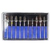 Airgoesin HP Cutting Burs Cutter Drill Polisher Tungsten Carbide 10pcs/pk,