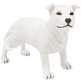The Leonardo Collection Dog Studies Staffordshire Bull Terrier For Home Decor & Gifts | Resin Animal Ornaments For Room Decor & Office Desk | Elevate Your Room with Lovely Statues - Staffordshire Bull