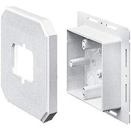 Arlington 8091F Plastic Vertical Mount All Siding Box Kit With Flange 6.5 Inch x 1.125 Inch x 6.5 Inch