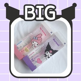 Sanrio Kuromi My Melody Square Cushion Hair Brush 2 Colors 1 Kuromi