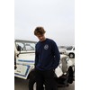 Joe's Surf Shop Men's Double Board Logo Long Sleeve Cotton