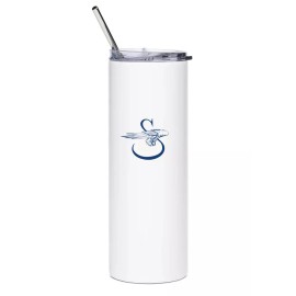 Sikorsky S-61 Stainless Steel Water Tumbler with straw - 20oz.