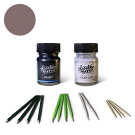ScratchesHappen Exact-Match Touch Up Paint Kit - Earthy Bronze (Y2B) for Hyundai - Essential (Paint + Clear Coat)