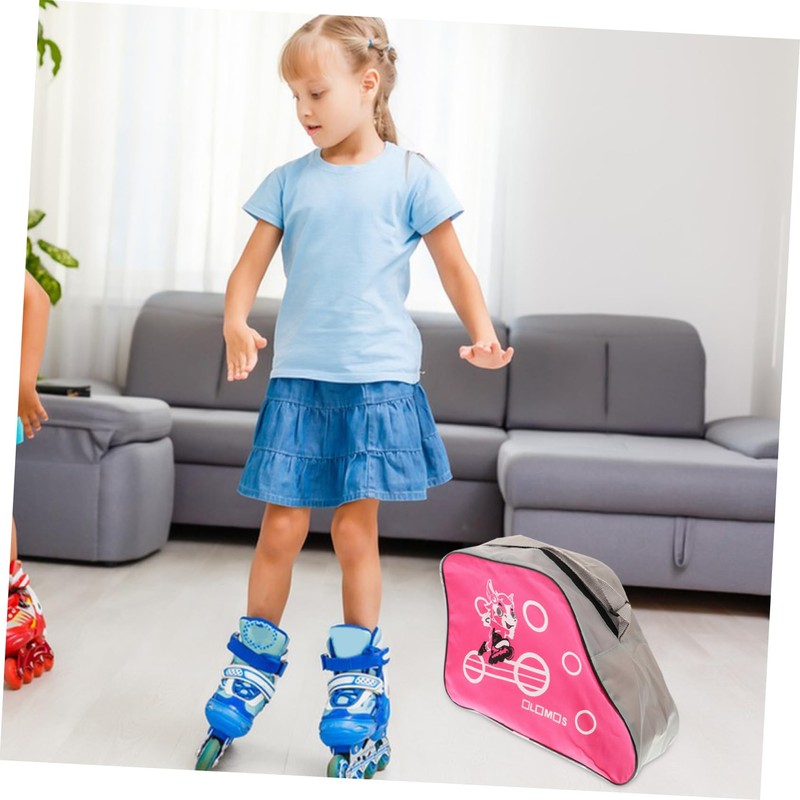 BESPORTBLE Roller Skate Bag Shoulder Strap Large Capacity Storage for