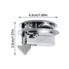 Prmape Stainless Steel Flush Pull Hatch Latch Slam Latch, Boat