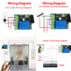 QIACHIP 433 MHz Wireless Relay 12 V with Remote Control