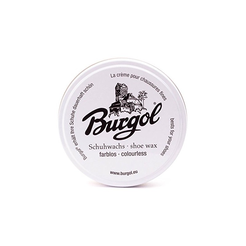 Burgol Shoe Wax, Shoe Wax (Colourless), clear