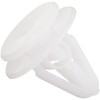 Boston BC5338 Auto Parts Trim Clips, White, 10 per Bag