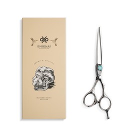 6" Professional Hair Scissors – Barber Shears Made with Premium VG10 Steel, Lightweight, Razor-Sharp, Handcrafted with Ergonomic Handle and Convex Blade, Also Great for Home Use | K9 Shears