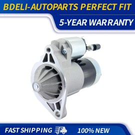 BDELI New Starter for Kawasaki FX730V FX691V FX651V, John Deere Z445 Z465, 21163-0754