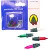 Mrs Christmas Pack of 3 Multi Colour Push in Spare