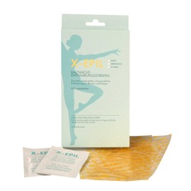 X-EPIL Cold Wax Hair Removal Strips for Legs and Body Pack of 8 for Targeted Hair Removal