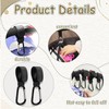TELAIN Pram Hooks 2 Pack - 3rd Generation Clips and