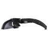 TRQ TRQ Front Left Inner Fender Liner Black Drivers Side