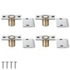 JQK Closet Magnetic Door Ball Catch Hardware, 430 Stainless Steel