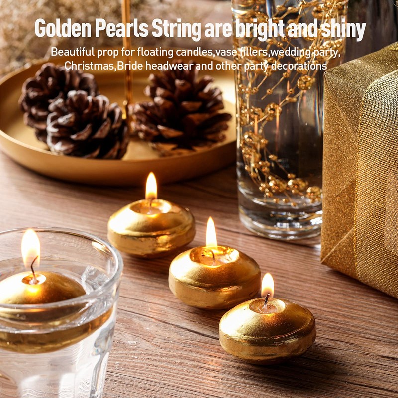 Nuanchu 12 Pieces 1. 65 Inch Floating Candles for Wedding