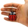 KEYSPACE Ladybird Keyring Lucky Beetle as Cute Key Ring Ladybird,