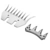 Stainless Steel Sheep Clippers Blade High Hardness Cutting Shearing Cutter