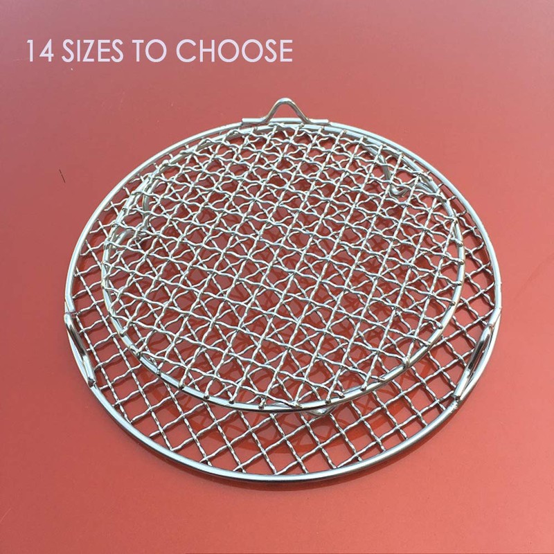 Turbokey Round Canning Rack Stainless Steel with Legs Dia 8.25"