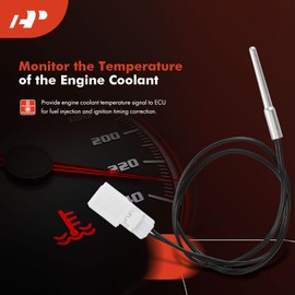 A-Premium Thermostatic Switch Sensor [2 Pins] Compatible with Nissan Altima 2002-2006, Sentra 2003-2006, Frontier/Xterra 2002-2004, Maxima 2004-2008