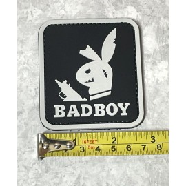 Unbranded Badboy Tactical Gun Morale PVC Patch, Bad Boy Bunny Rabbit Rubber PVC Patch